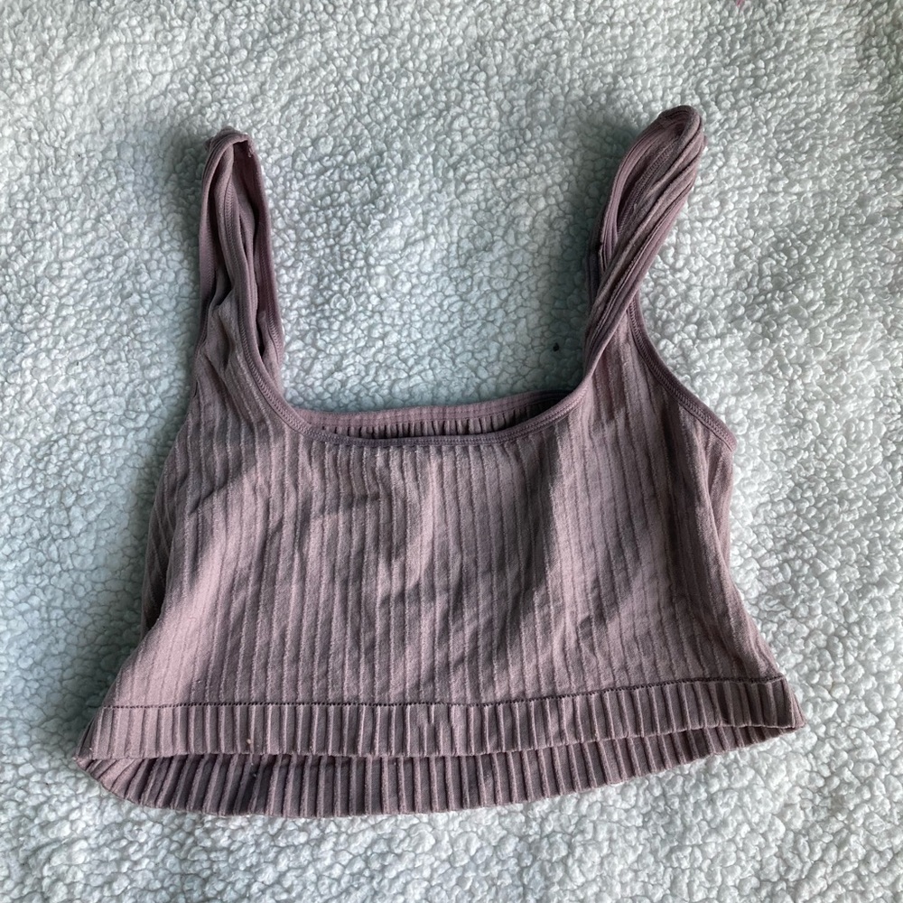 Pacsun Purple Crop Top size M
